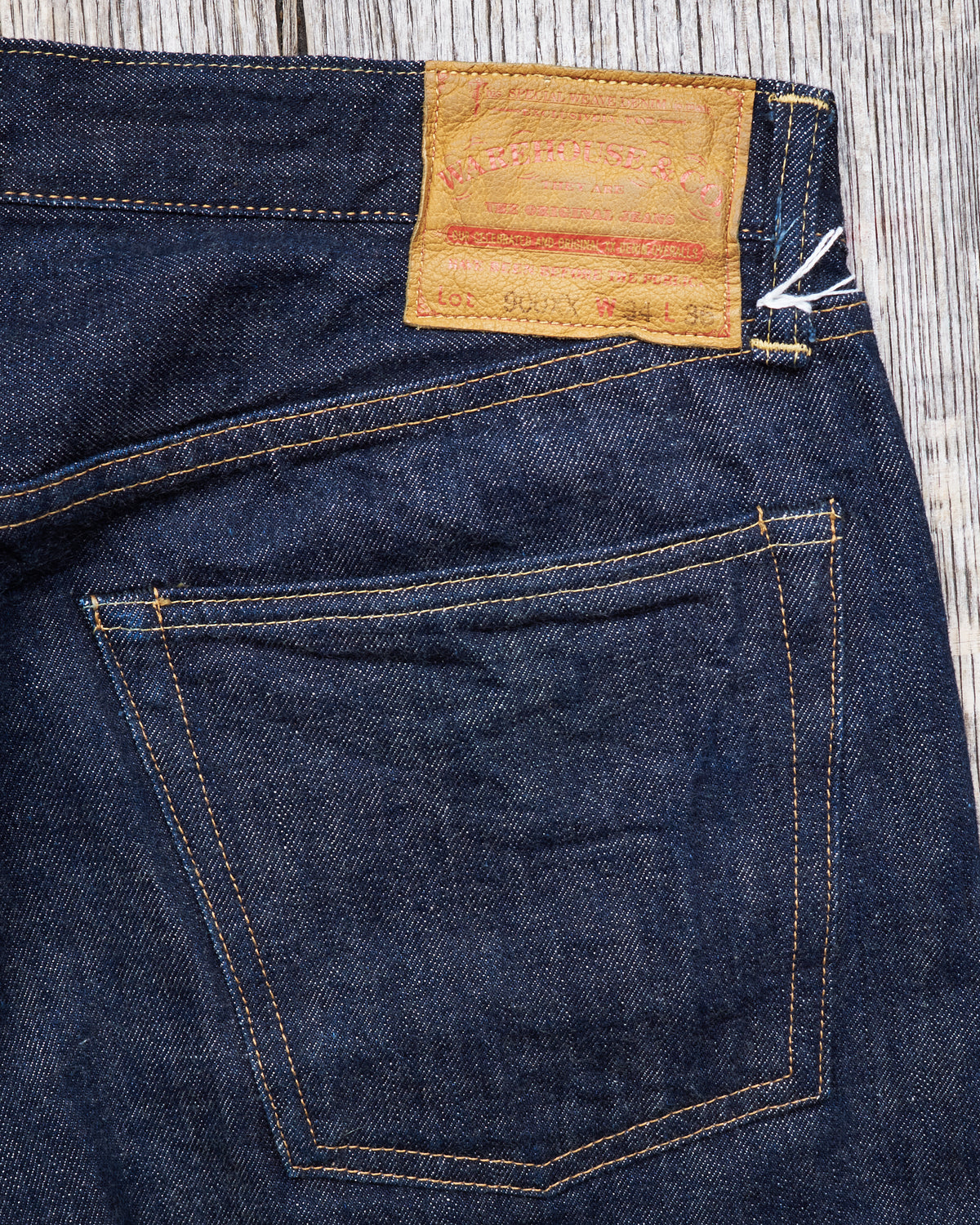 Second Hand Sugar Cane 1947 Model 14,25oz One Wash Denim W31 L34
