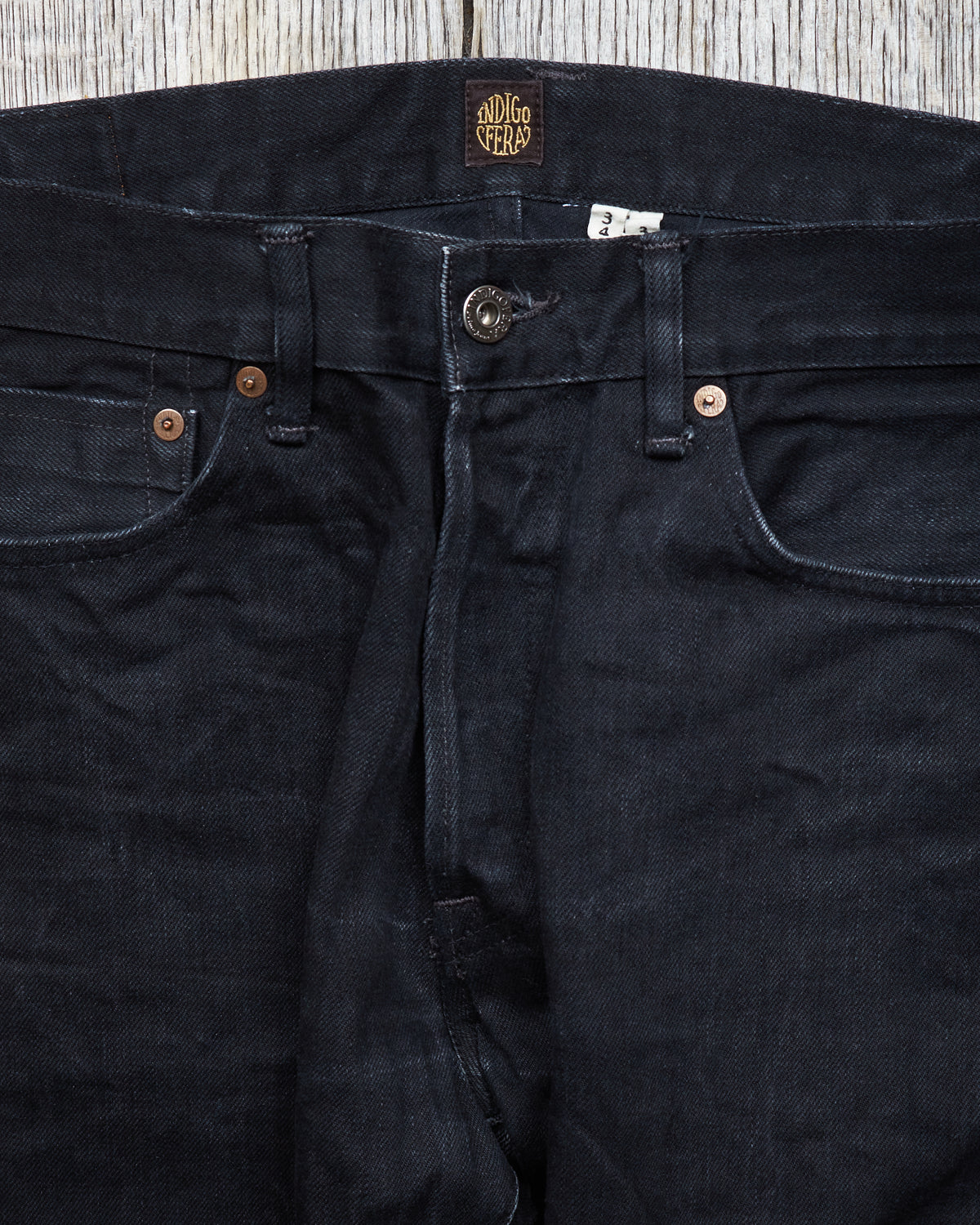 Second Hand Indigofera Nash Jeans Gunpowder Black W34