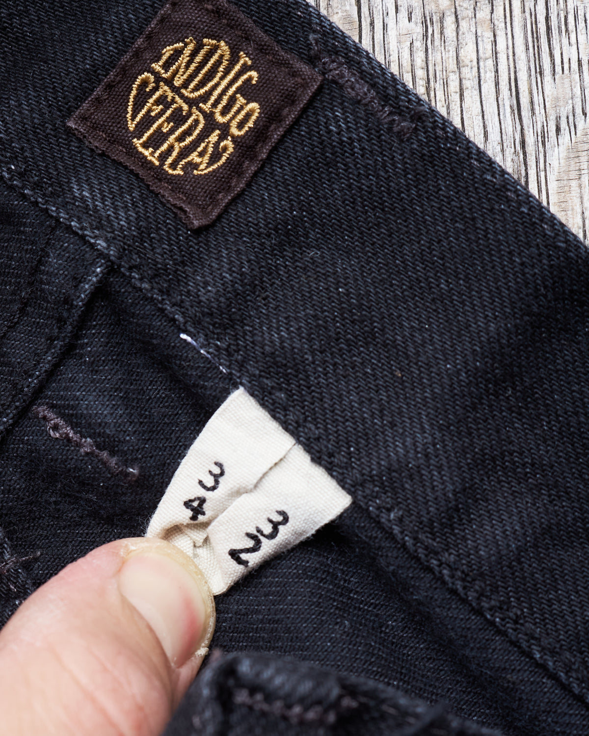 Second Hand Indigofera Nash Jeans Gunpowder Black W34