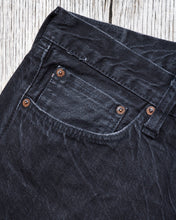 Second Hand Sugar Cane & Co. Lot 470 Type 3 Slim Fit Black Jeans W36 L29