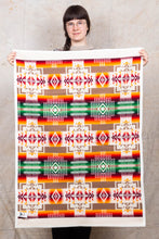 Pendleton Jacquard Muchacho Wool Blanket Chief Joseph Ivory