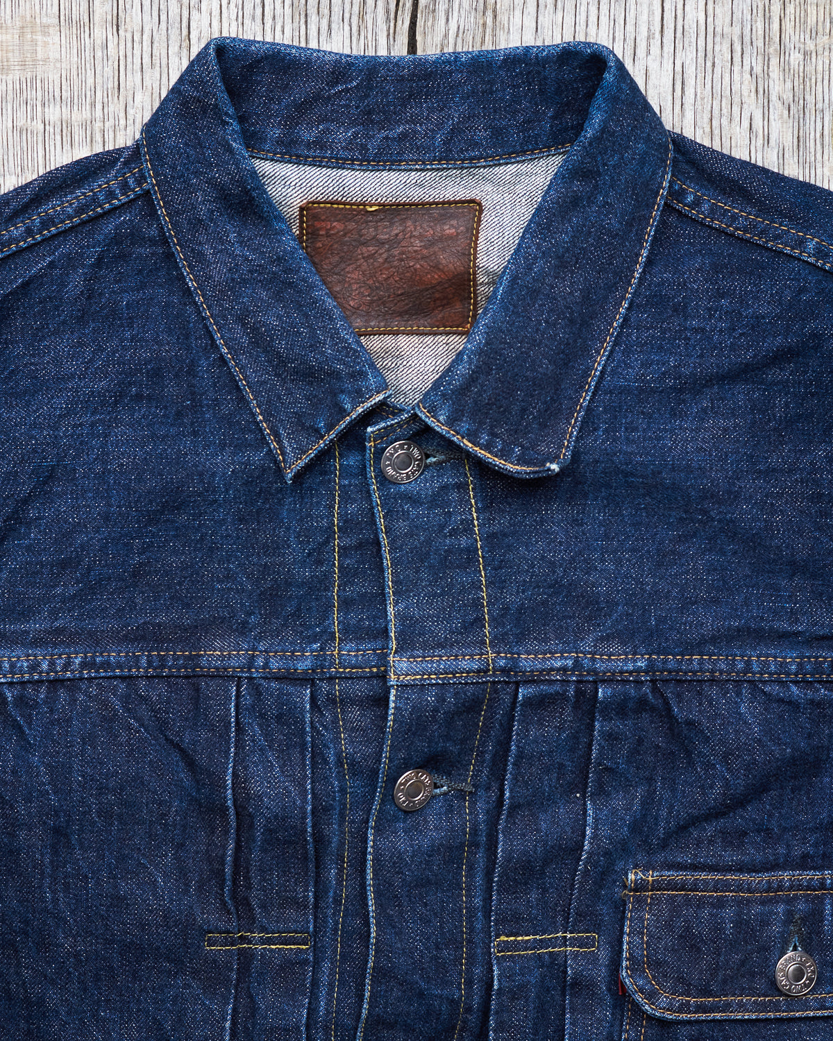 Second Hand TCB Jeans 20's Denim Jacket One Wash Size 38