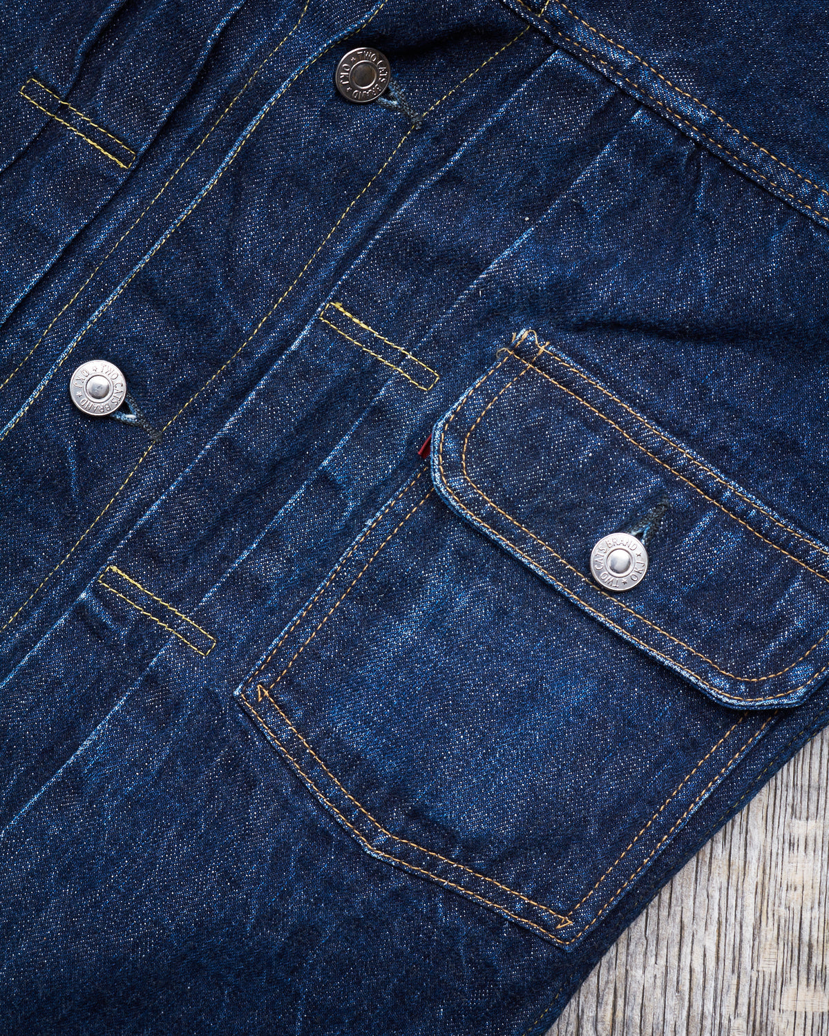 Second Hand TCB Jeans 20's Denim Jacket One Wash Size 38