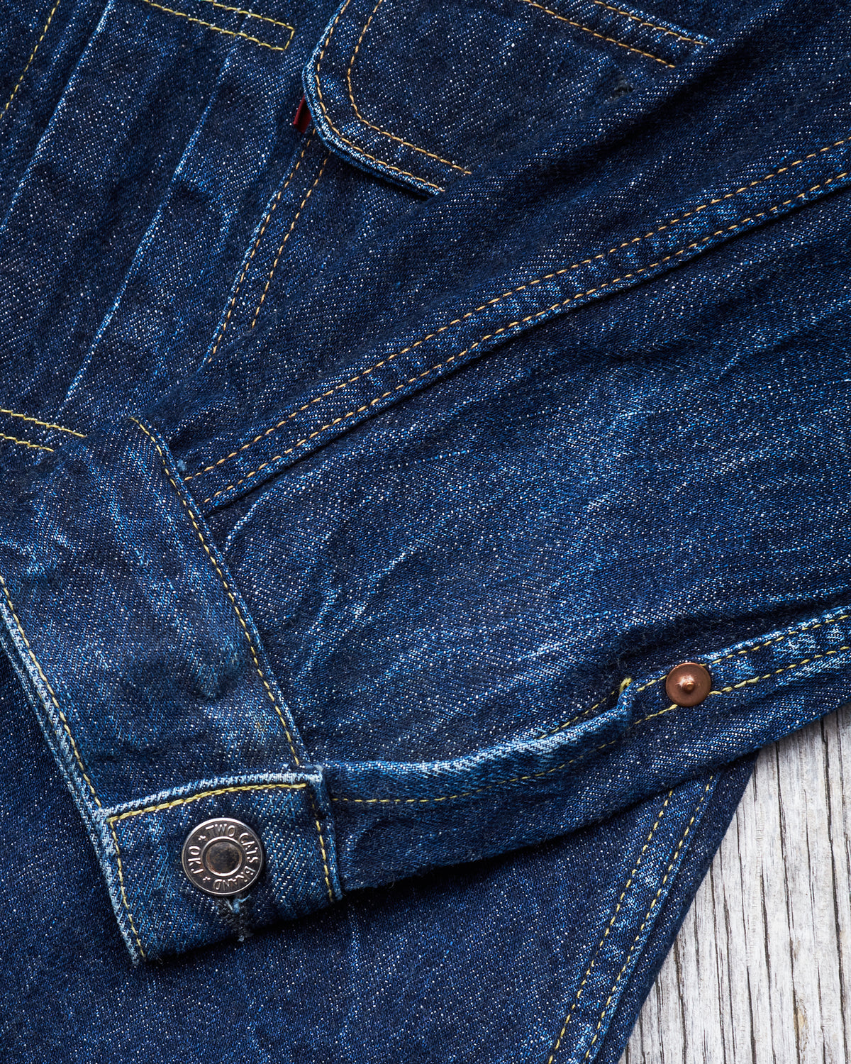 Second Hand TCB Jeans 20's Denim Jacket One Wash Size 38