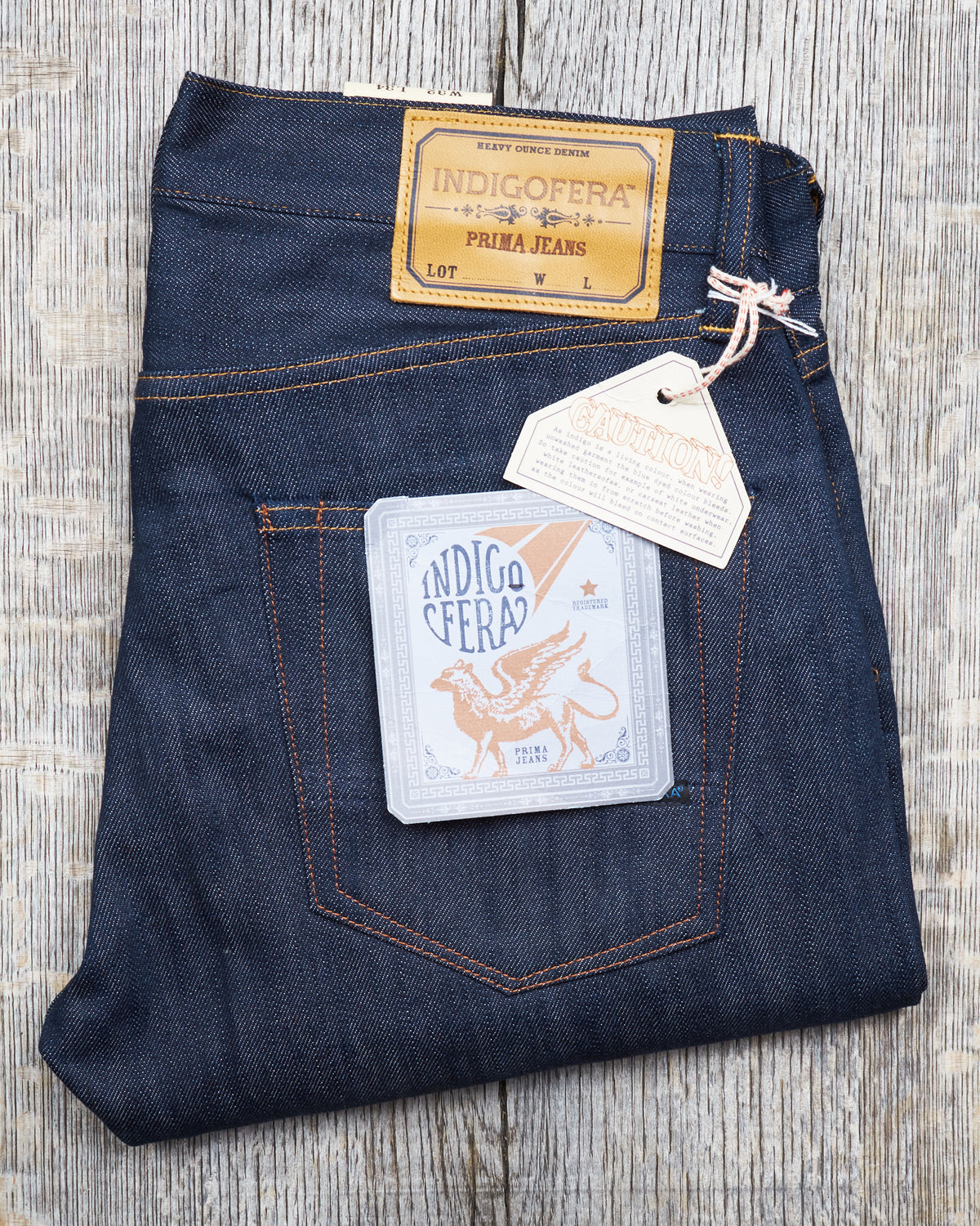 Second Hand Indigofera Deadstock Ray Ashbury Selvedge Denim Jeans W32 L34