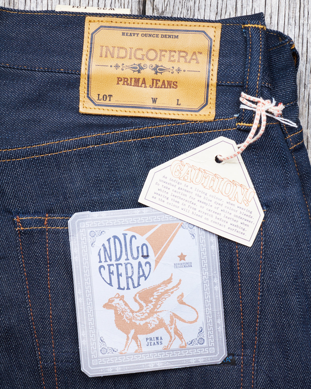 Second Hand Indigofera Deadstock Ray Ashbury Selvedge Denim Jeans W32 L34