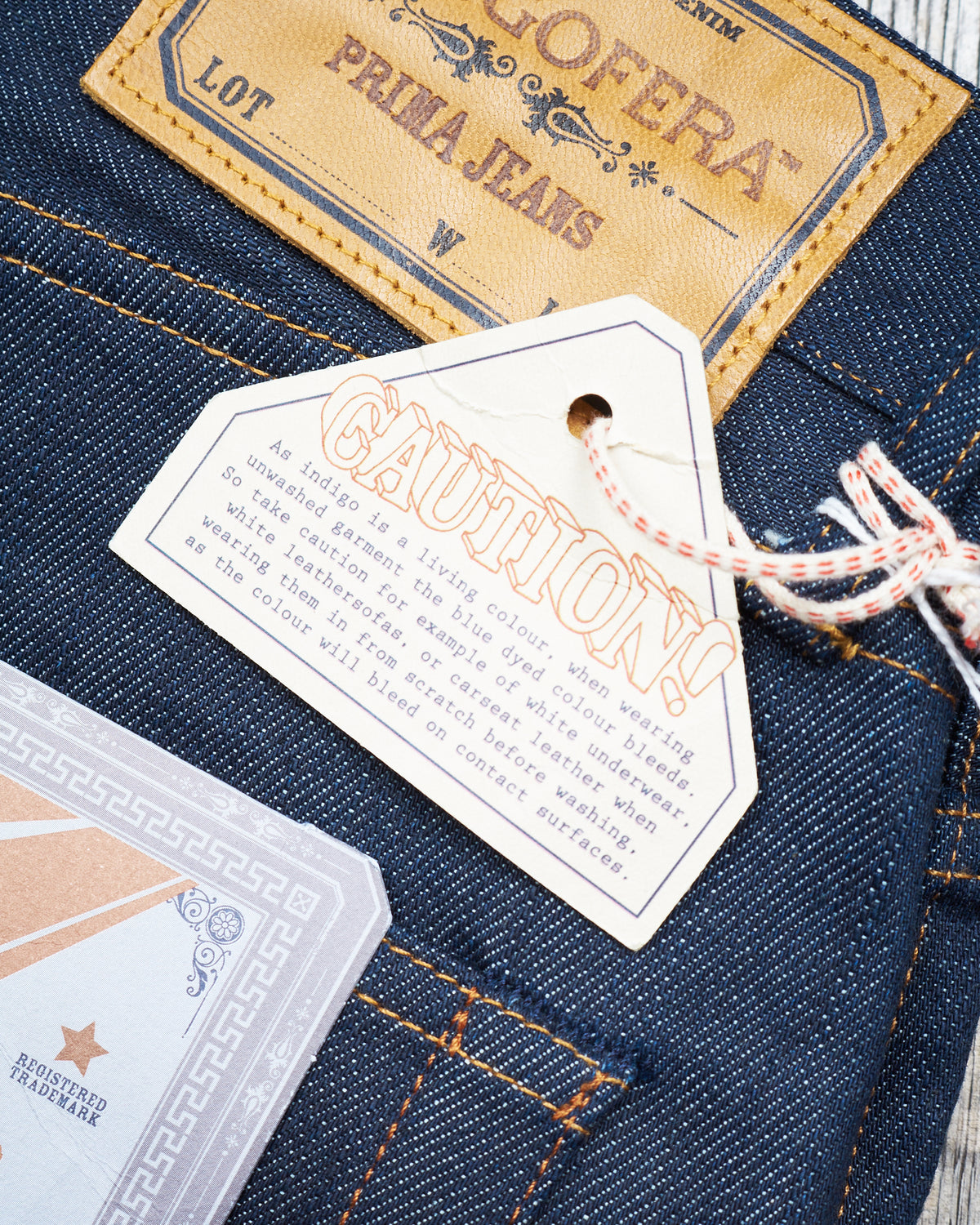 Second Hand Indigofera Deadstock Ray Ashbury Selvedge Denim Jeans W32 L34