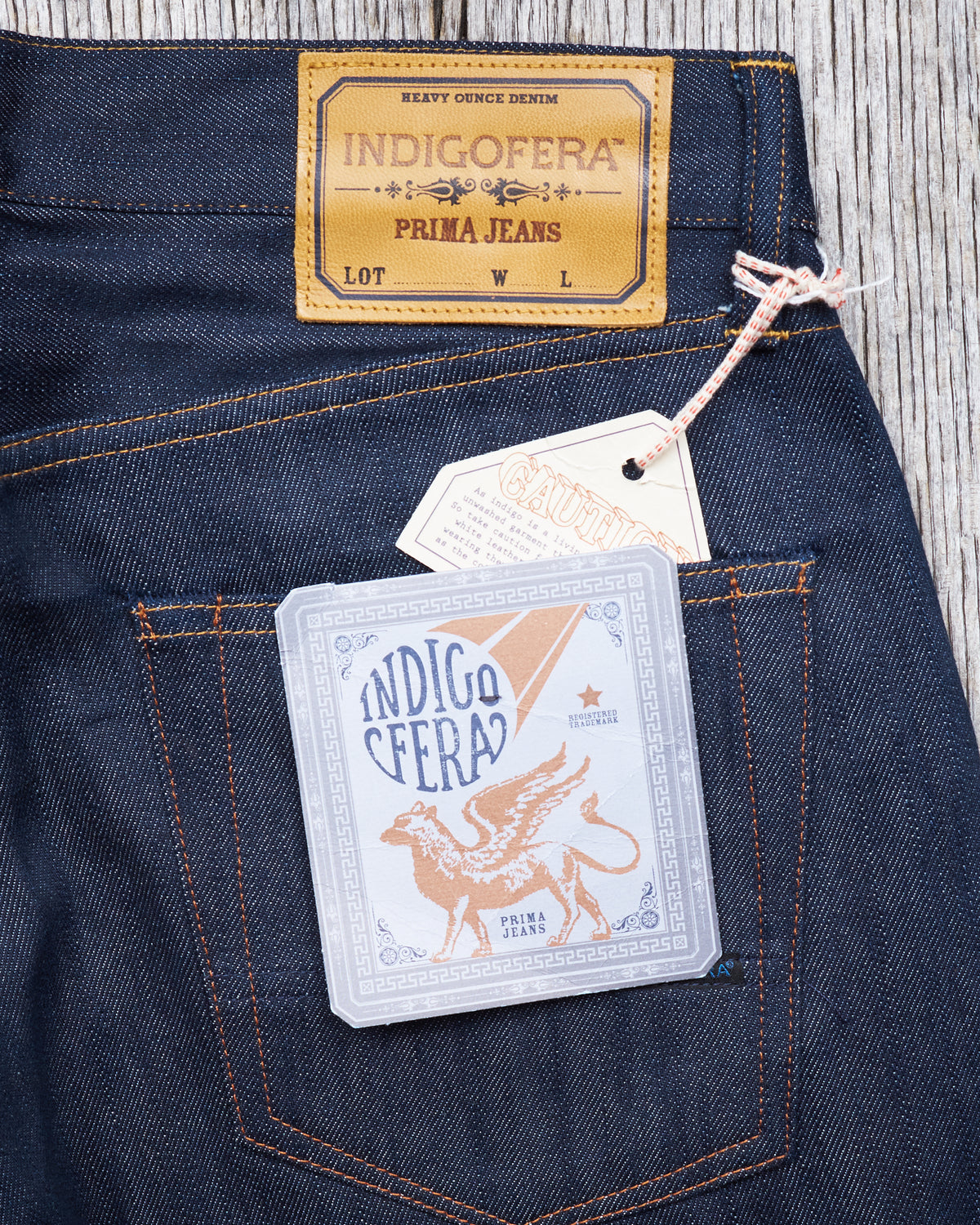Second Hand Indigofera Deadstock Ray Ashbury Selvedge Denim Jeans W32 L34