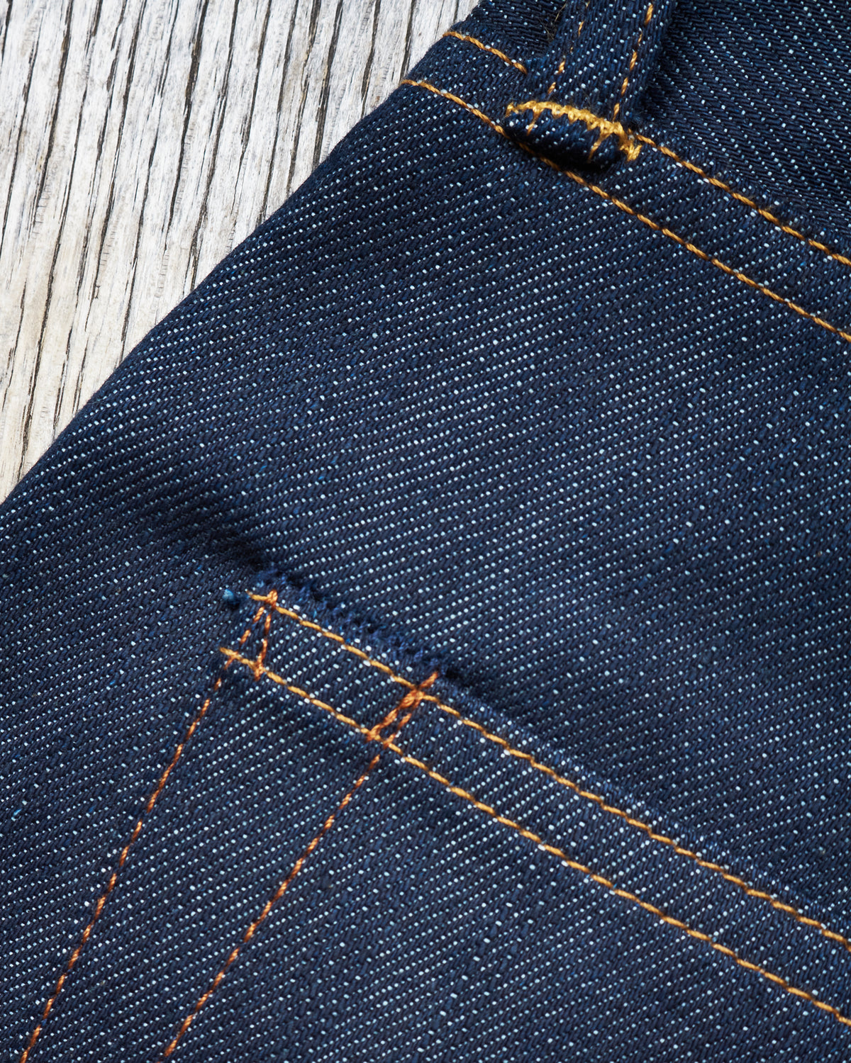 Second Hand Indigofera Deadstock Ray Ashbury Selvedge Denim Jeans W32 L34