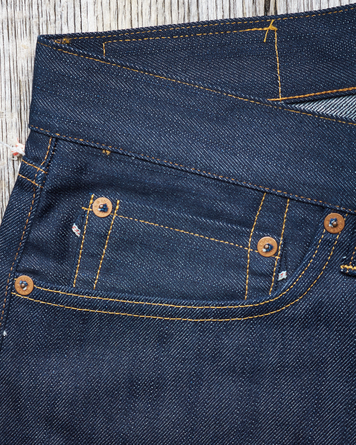 Second Hand Indigofera Deadstock Ray Ashbury Selvedge Denim Jeans W32 L34