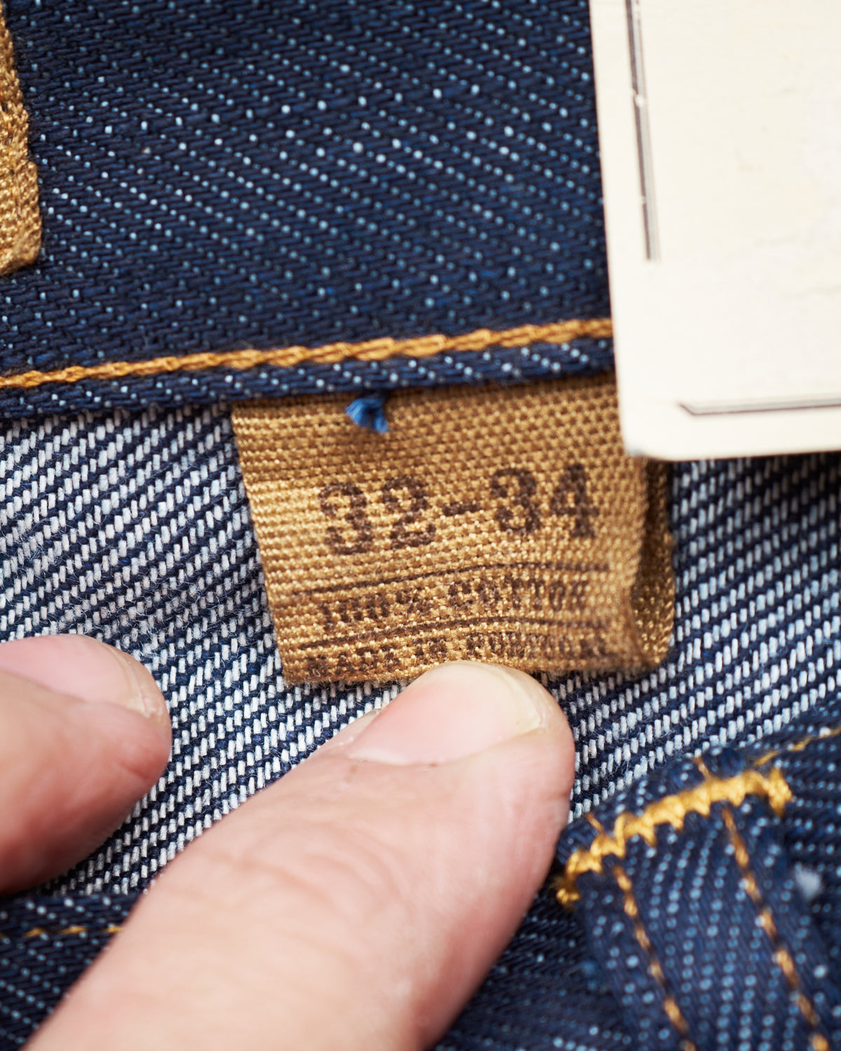 Second Hand Indigofera Deadstock Ray Ashbury Selvedge Denim Jeans W32 L34