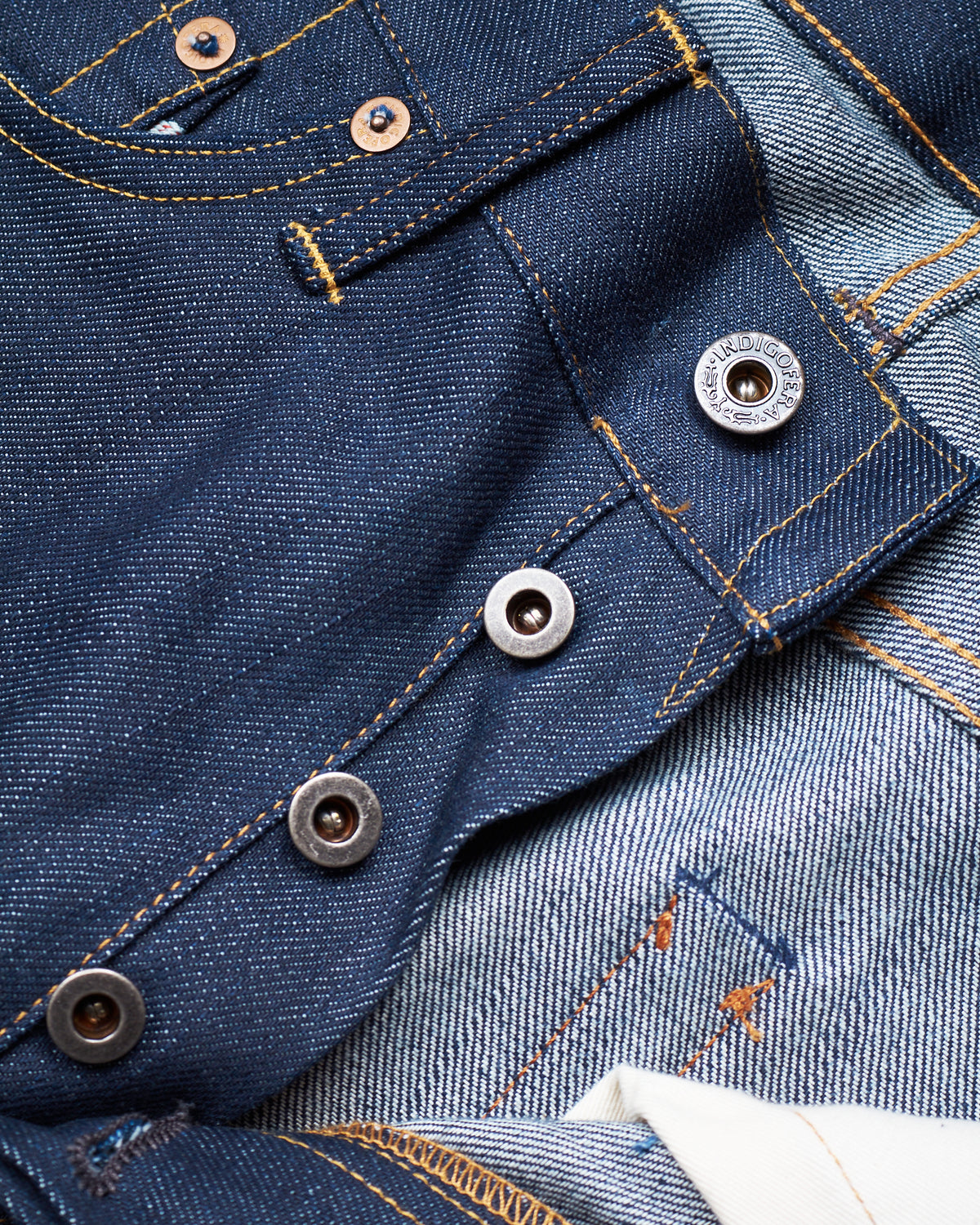 Second Hand Indigofera Deadstock Ray Ashbury Selvedge Denim Jeans W32 L34