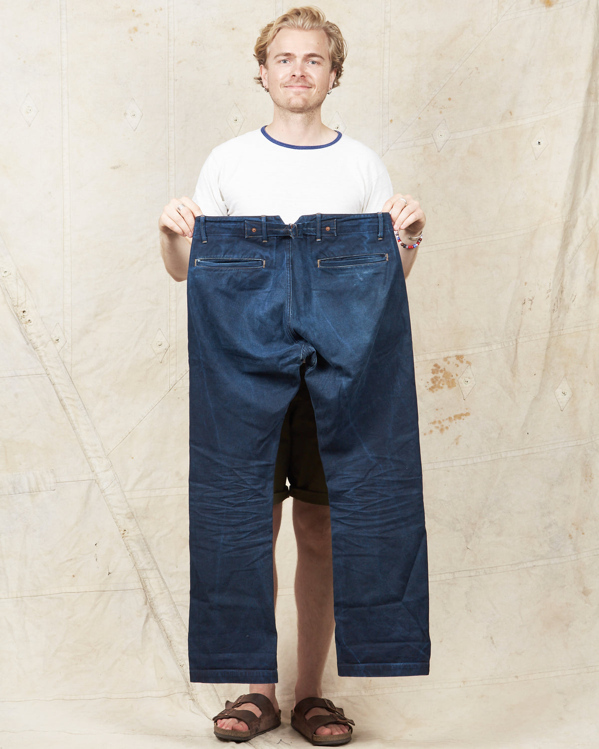 Second Hand Indigofera Heyes Indigo Selvage Duck W31