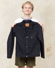 Second Hand TCB Jeans S40's Jacket Black Denim One Wash Size 40