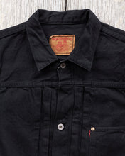 Second Hand TCB Jeans S40's Jacket Black Denim One Wash Size 40