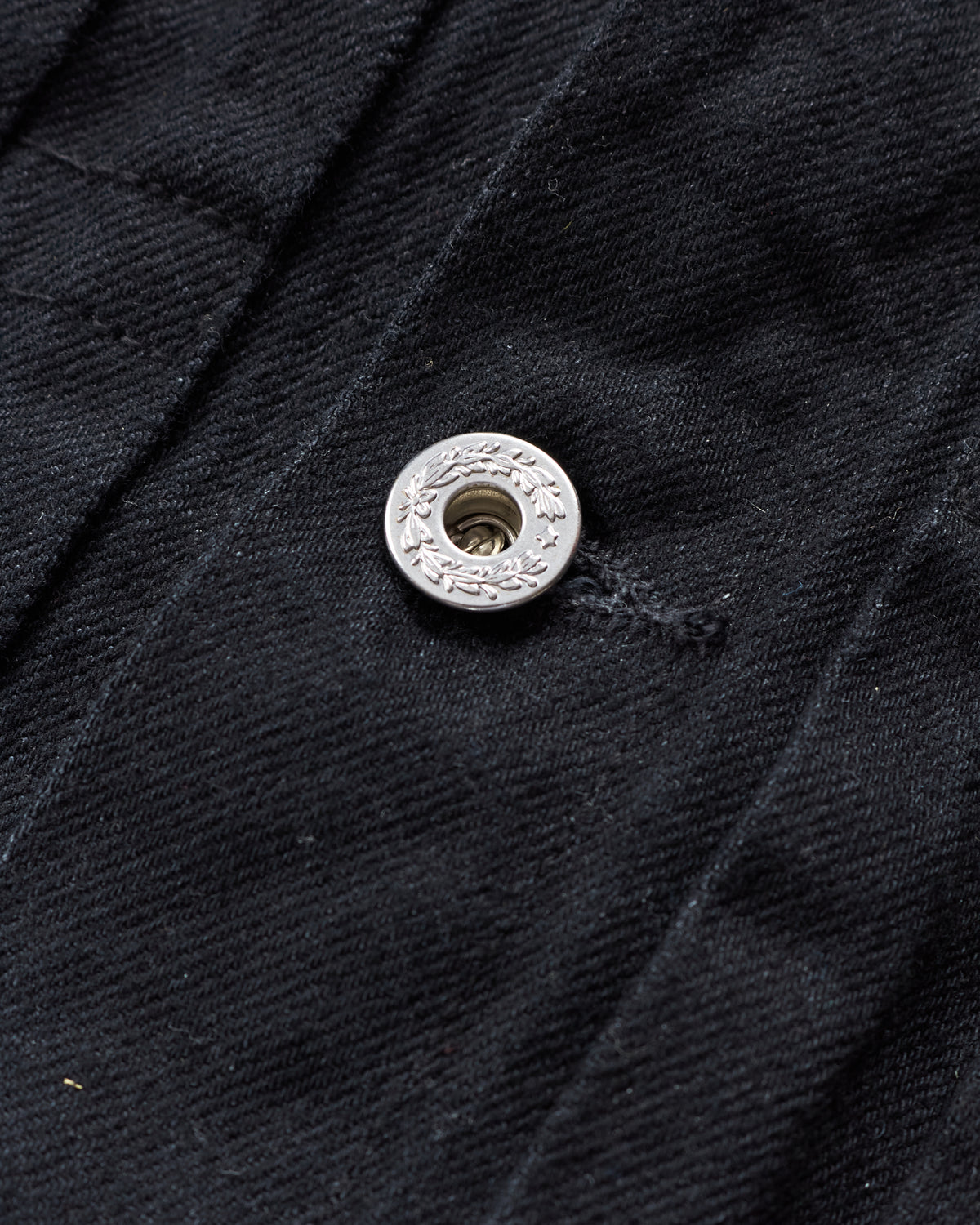 Second Hand TCB Jeans S40's Jacket Black Denim One Wash Size 40