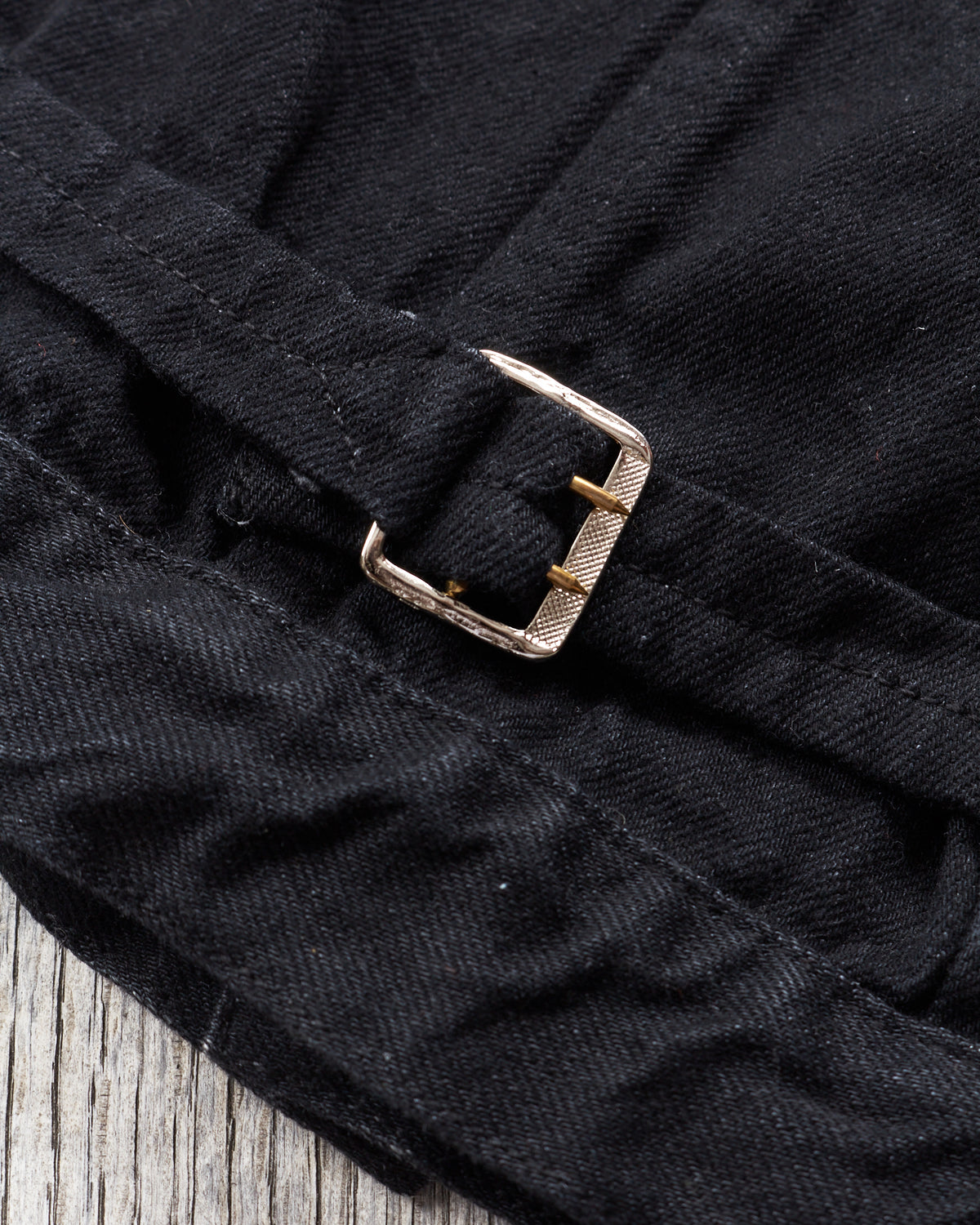 Second Hand TCB Jeans S40's Jacket Black Denim One Wash Size 40