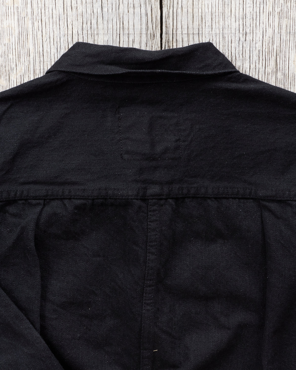 Second Hand TCB Jeans S40's Jacket Black Denim One Wash Size 40