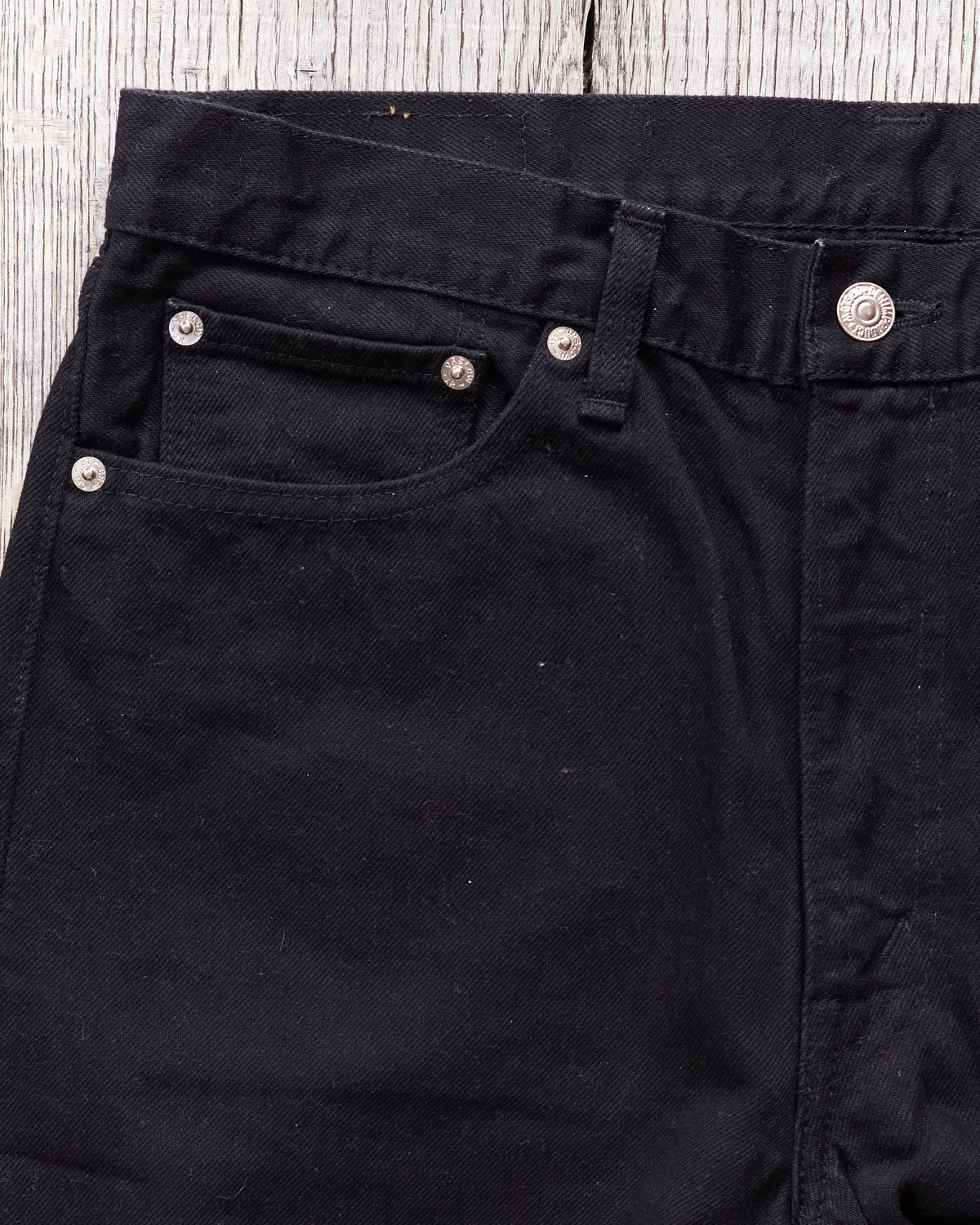 Second Hand OrSlow 107 Slim Fit Jeans Black Size 3
