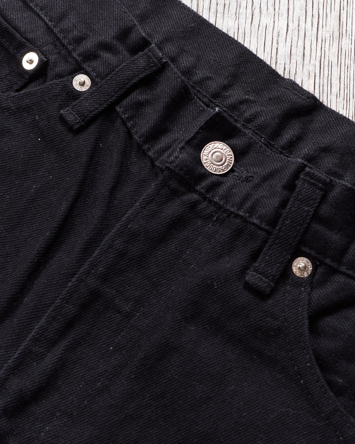 Second Hand OrSlow 107 Slim Fit Jeans Black Size 3