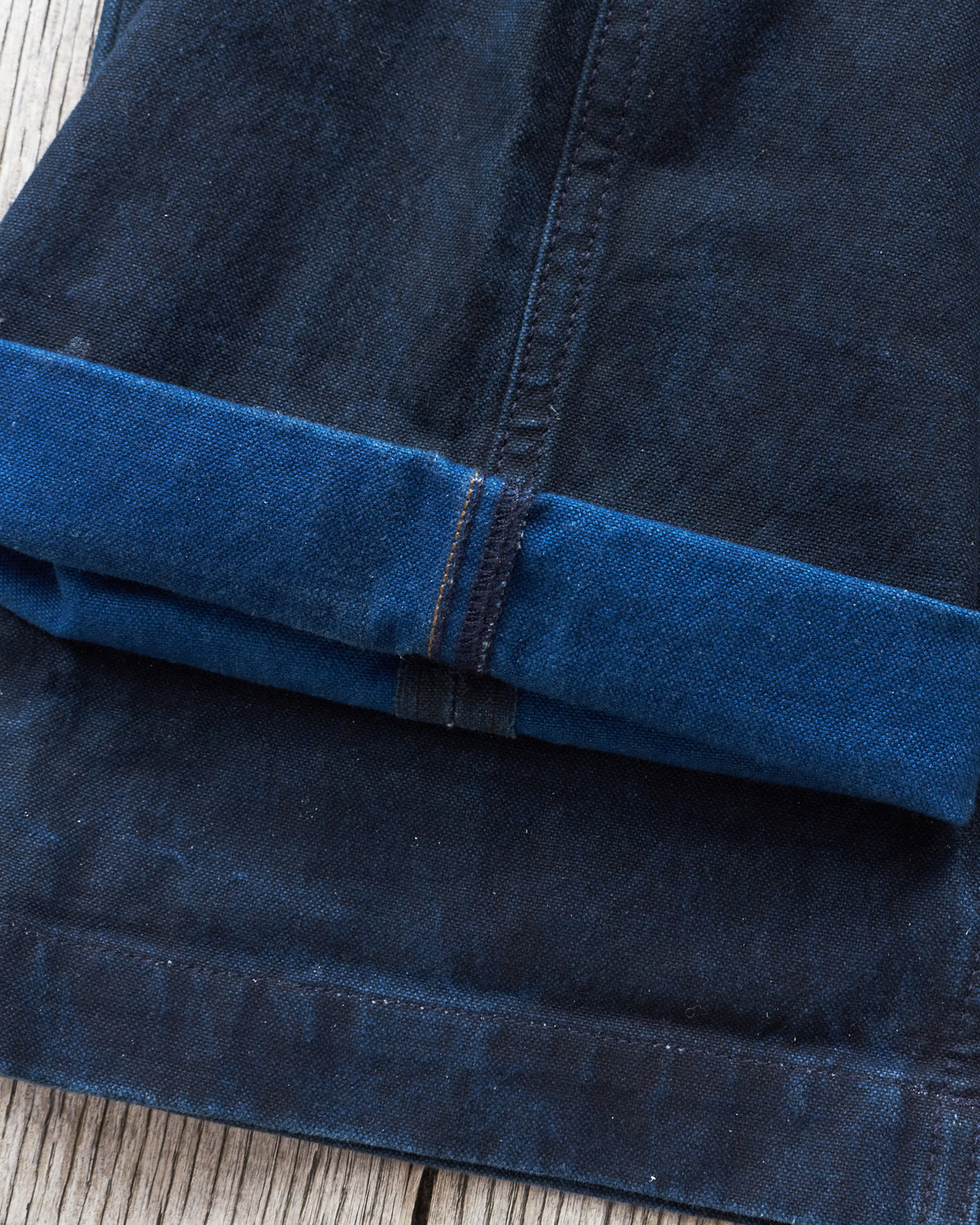 Second Hand Indigofera Heyes Indigo Selvage Duck W31