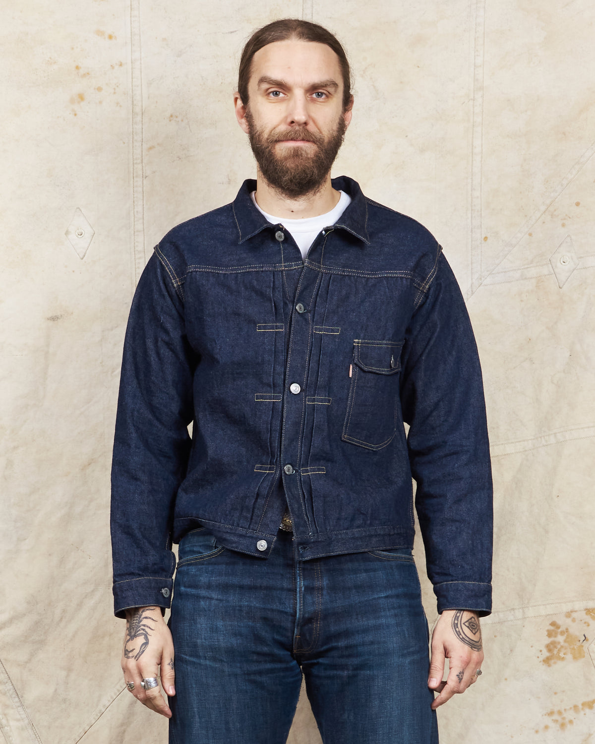 Warehouse & Co Lot 2000XX Dead Stock Blue Jacket Rinsed