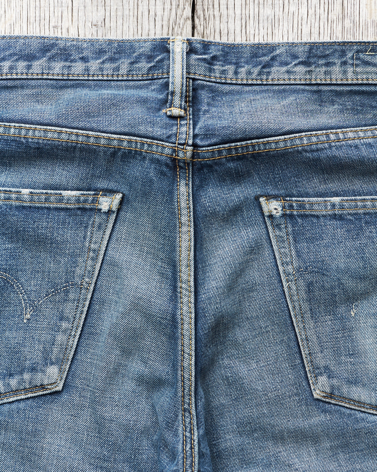 Second Hand Edwin 53RV Narrow Jeans Rainbow/Red line Selvedge W33