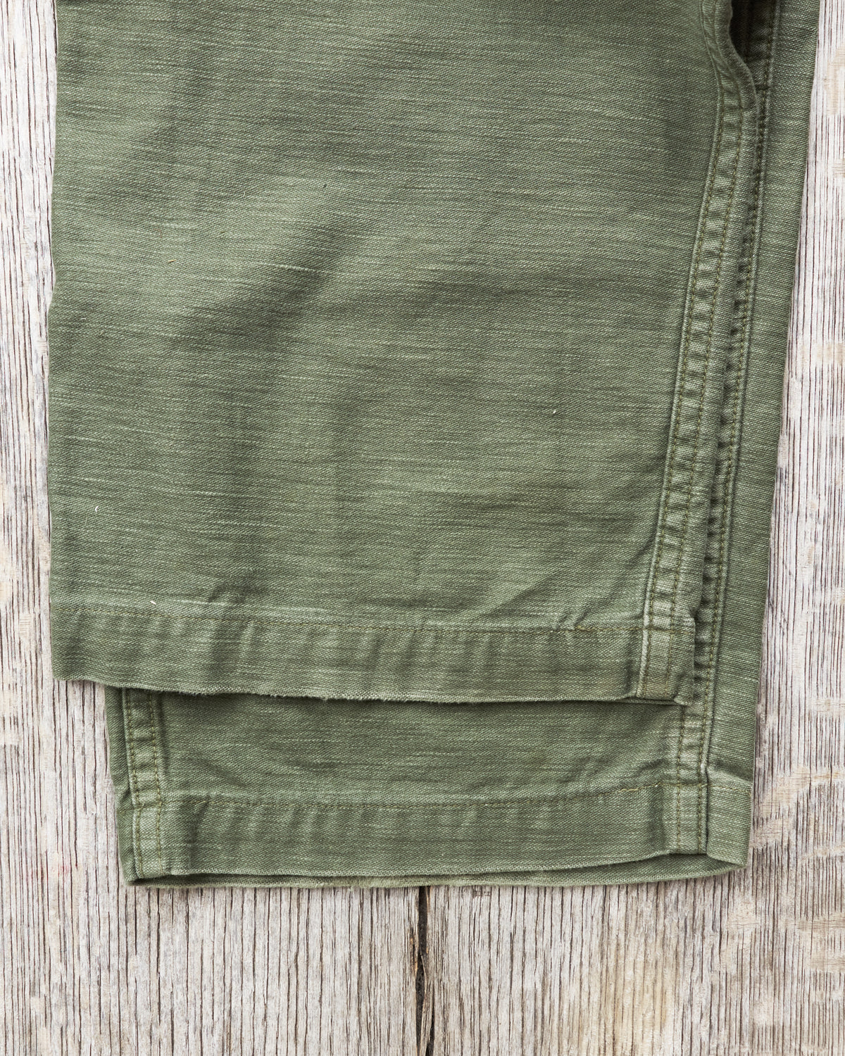 Second Hand OrSlow 5002 Fatigue Pants Green EU M / JPN 3