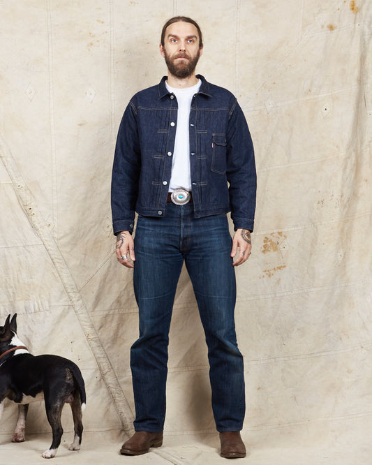Warehouse & Co Lot 2000XX Dead Stock Blue Jacket Rinsed