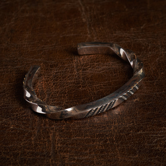 Larry Smith Square Wire Twisted Bracelet BR-0138