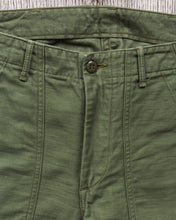 Second Hand OrSlow 5032 Slim Fit Fatigue Pants Green EU XS / JPN 1