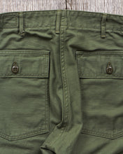Second Hand OrSlow 5032 Slim Fit Fatigue Pants Green EU XS / JPN 1