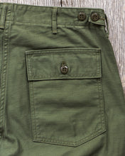 Second Hand OrSlow 5032 Slim Fit Fatigue Pants Green EU XS / JPN 1