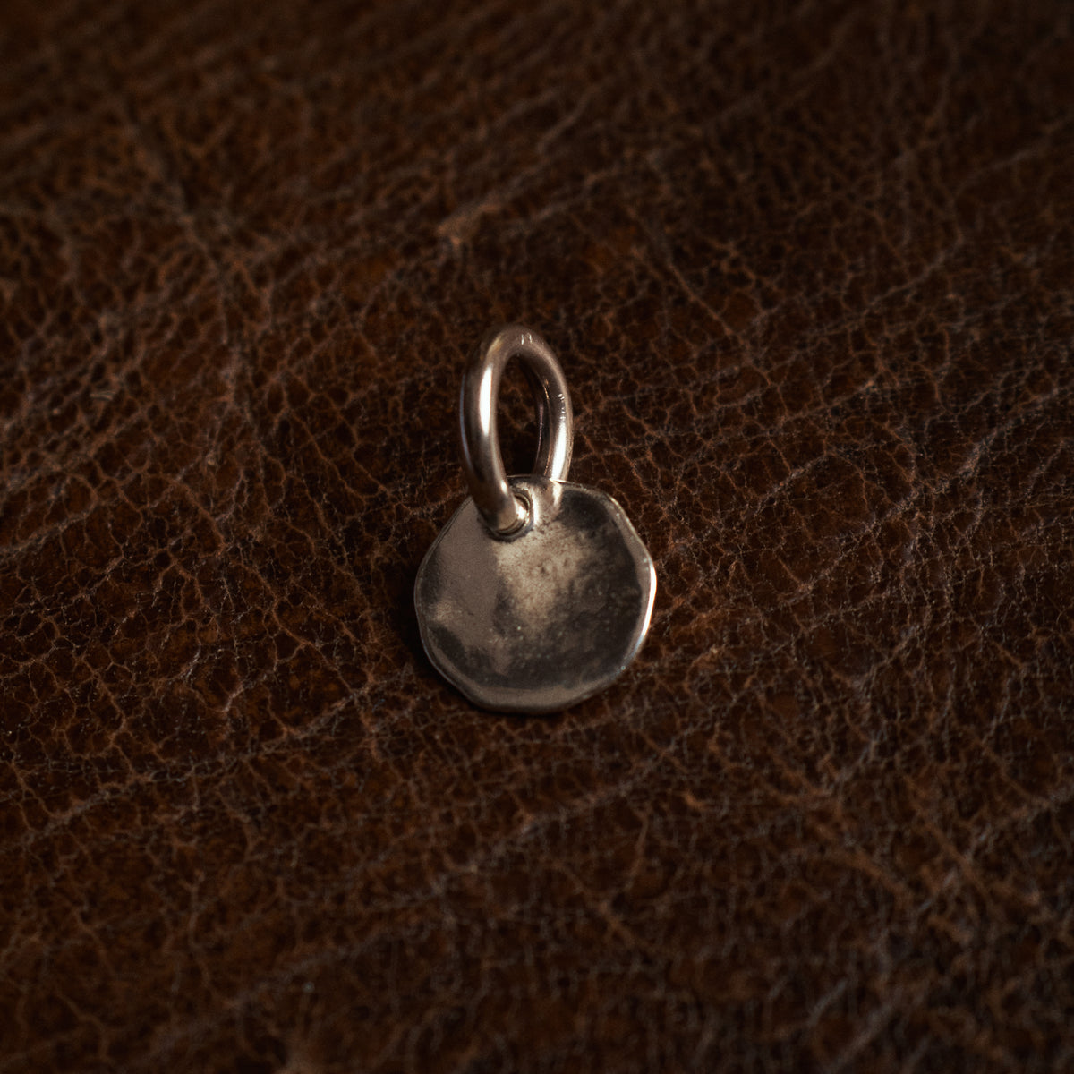 Larry Smith Eagle Head Stamped Pendant EFNL-0019