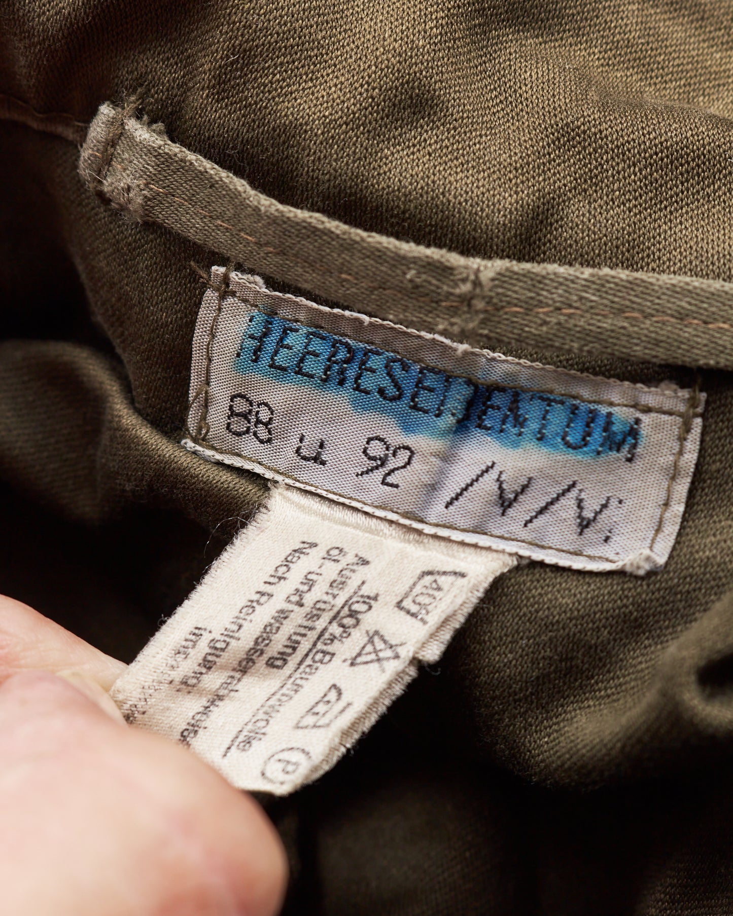 Vintage Austrian Field Jacket 1983 Size M