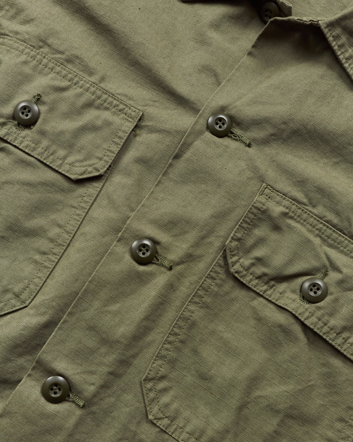 Second Hand OrSlow US Army Fatigue Shirt Ripstop Size 2
