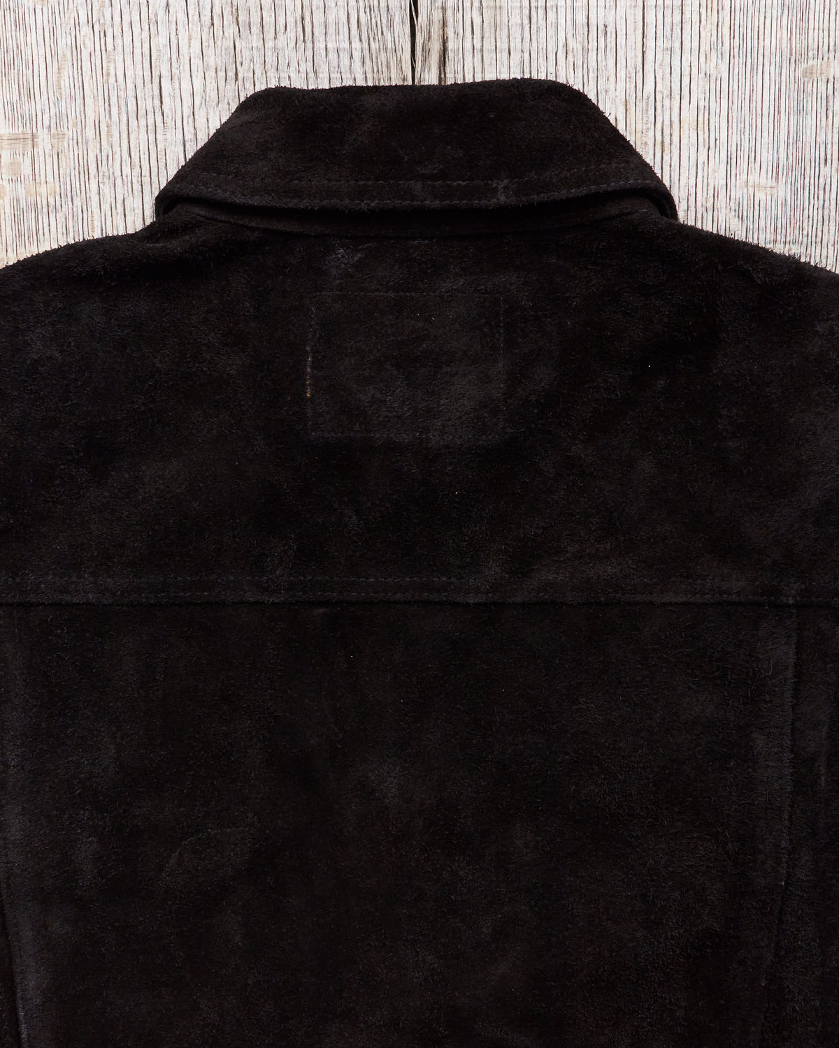 Second Hand Indigofera Copeland Black Rough Out Leather Size M