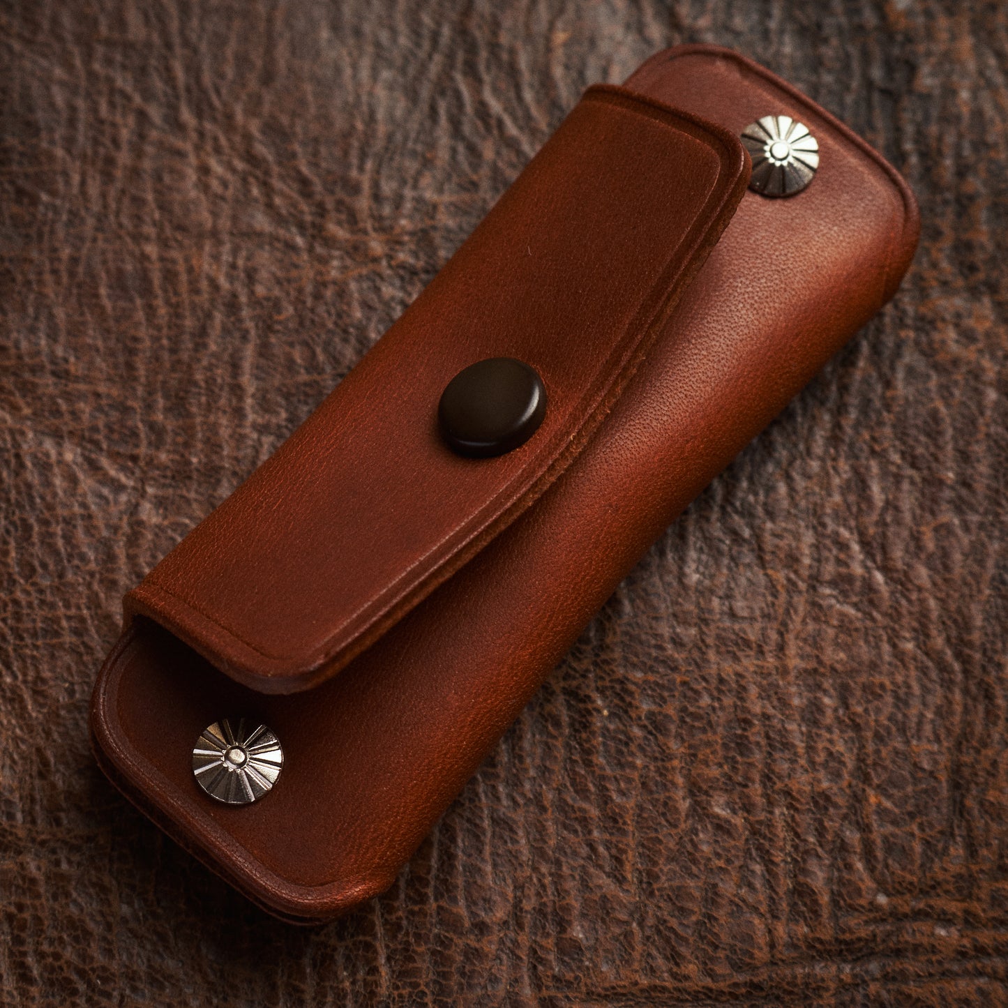 Larry Smith Key Fob Light Brown LT-0049