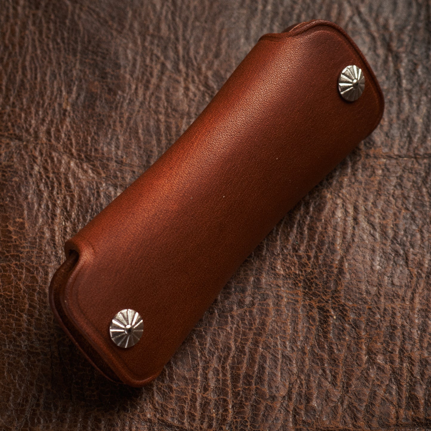 Larry Smith Key Fob Light Brown LT-0049