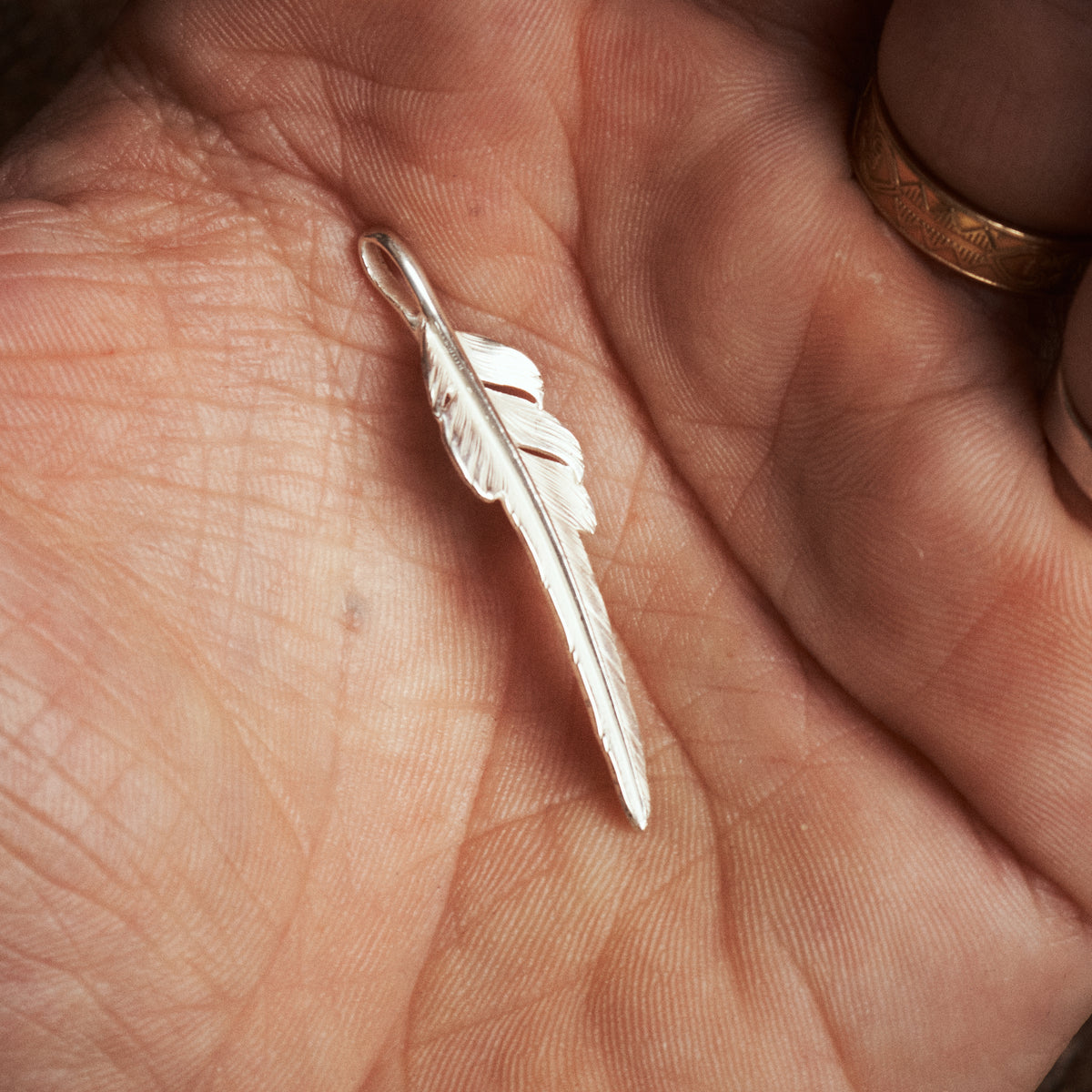 Larry Smith Kazekiri Feather Top (S) EFNL-0028-L