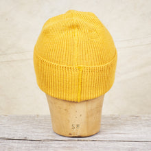 Papa Nui Cap Co. General Issue Operation Deep Freeze Wool Watch Cap Yellow