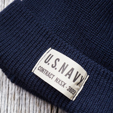 Papa Nui Cap Co. General Issue Wool Watch Cap Navy