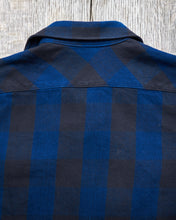 Indigofera Norris Flannel Shirt Black / Indigo