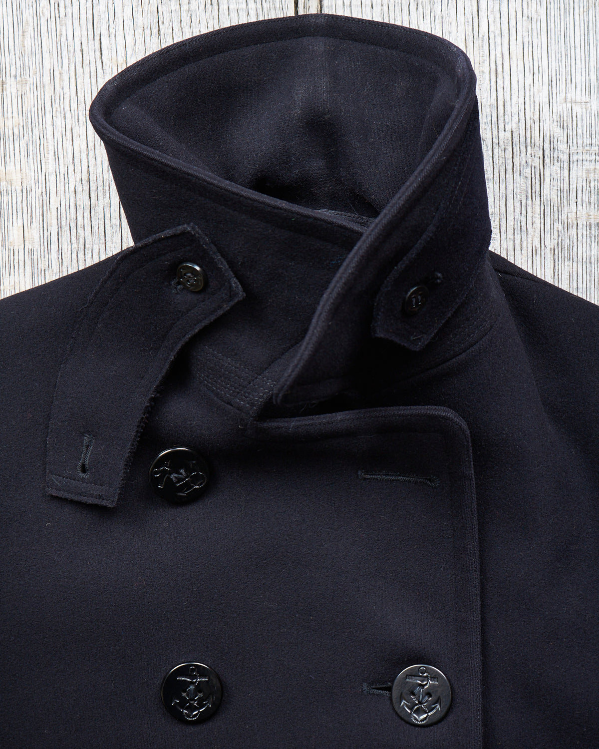 Vintage Original 40/50s WWll USN Wool Pea Coat (M)