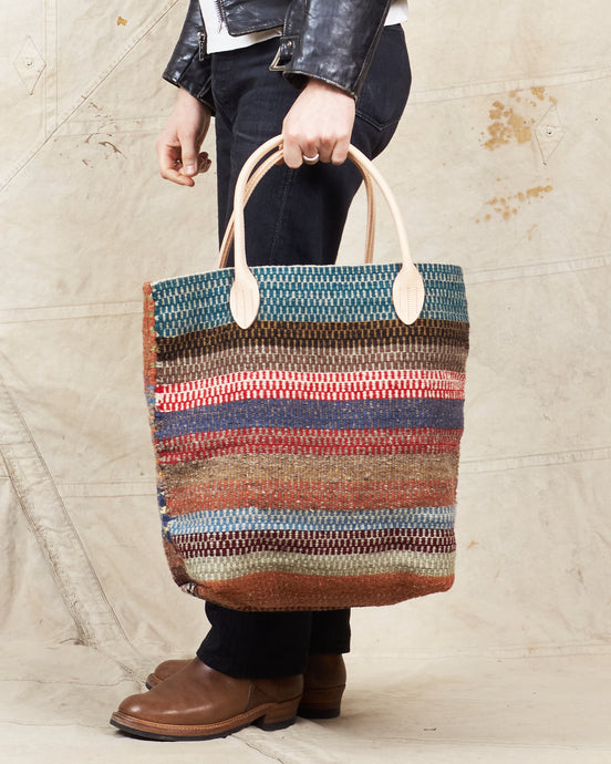 Chamula Blanket Tote Stripe