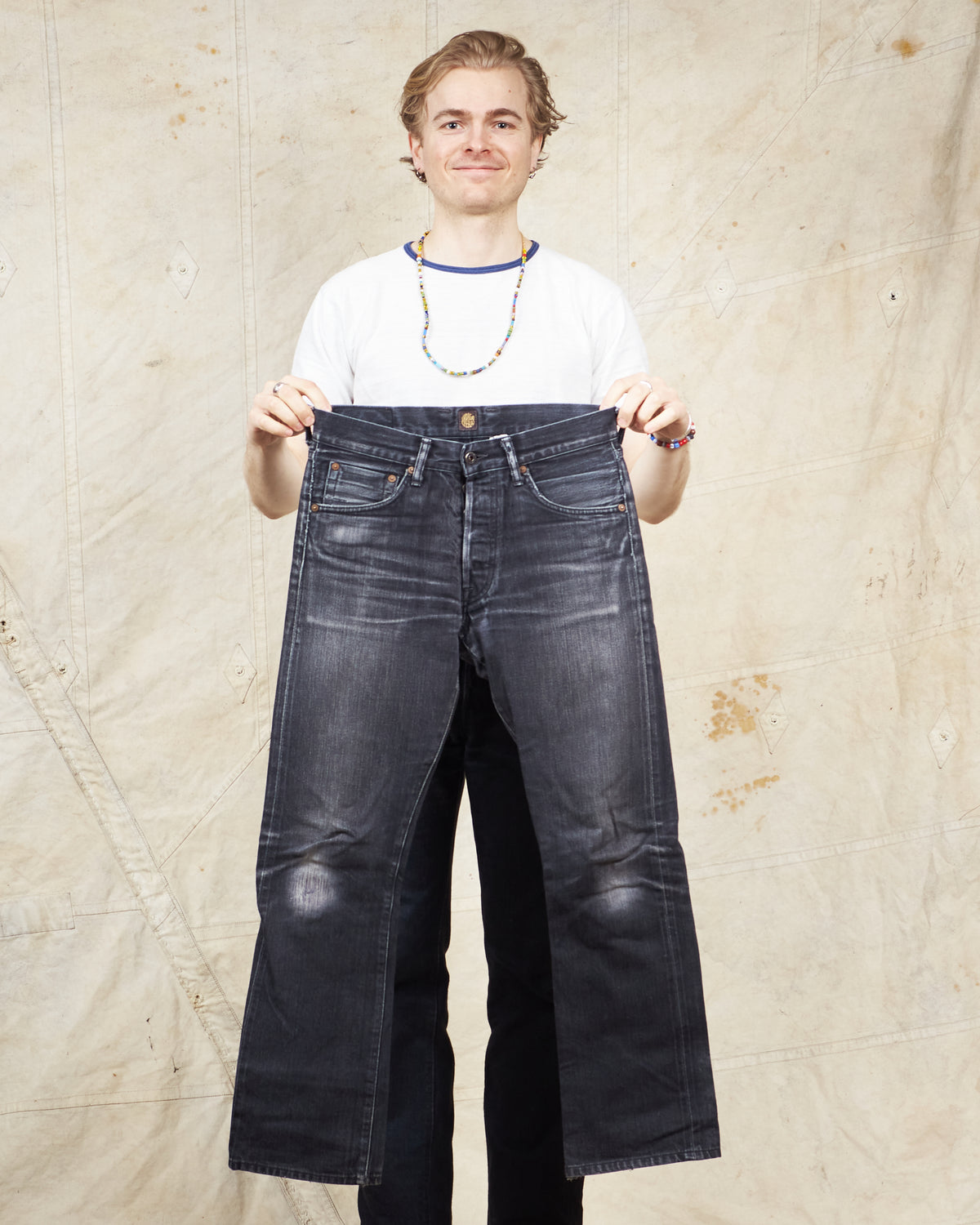 Second hand Indigofera Hawk Jeans Gunpowder Black W29