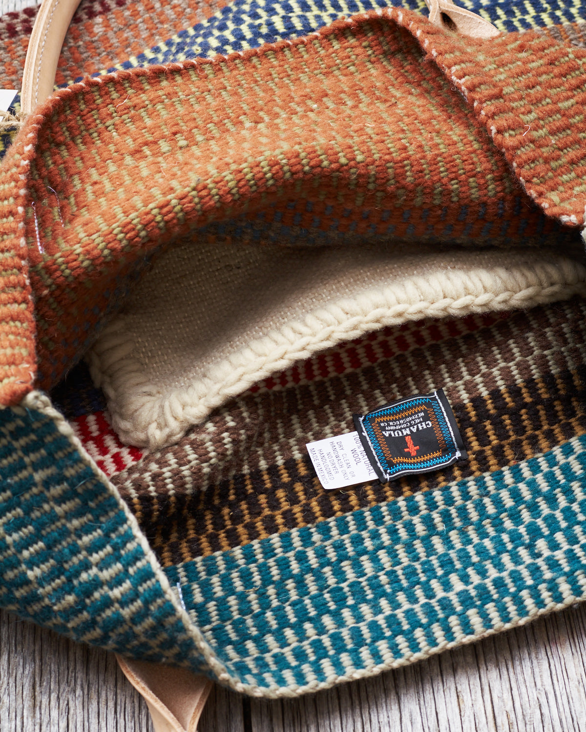 Chamula Blanket Tote Stripe