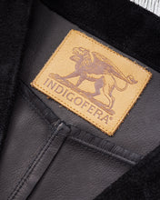 Second Hand Indigofera Harrison Leather Vest Black Size S