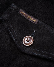 Second Hand Indigofera Harrison Leather Vest Black Size S