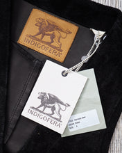 Second Hand Indigofera Harrison Leather Vest Black Size S